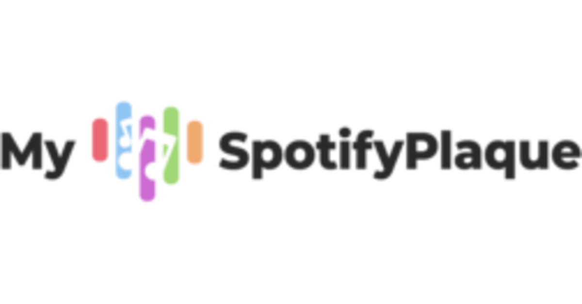 Myspotifyplaque