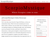 Scorpiomystique