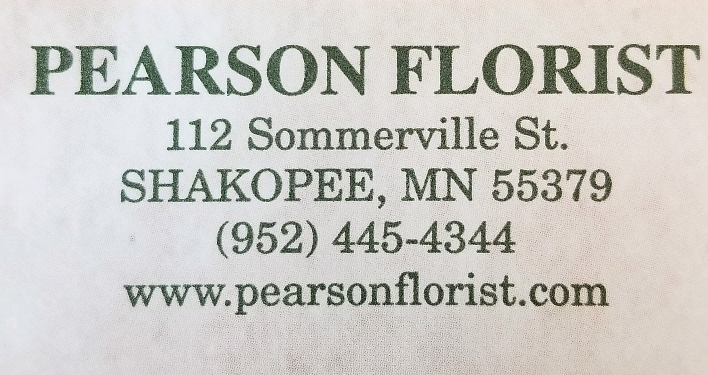 Pearson Florist
