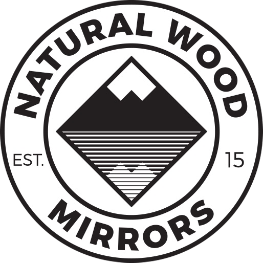 natural wood mirrors