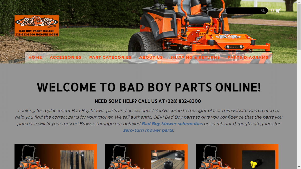 Bad Boy Parts Online