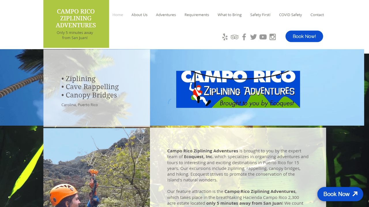 Campo Rico Ziplining