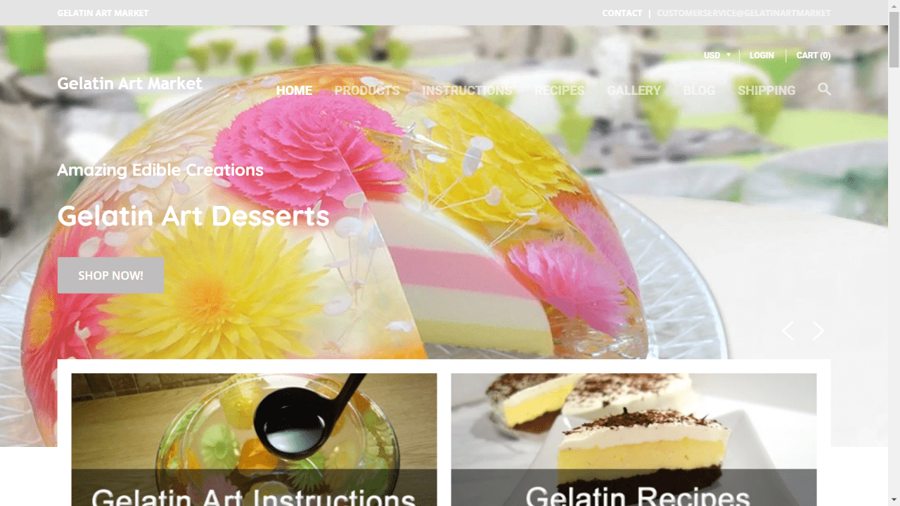 Gelatin Art Market