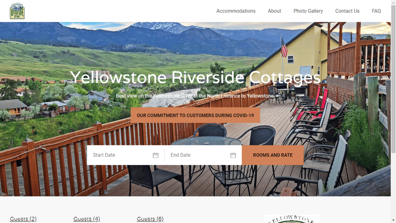 Yellowstone Riverside Cottages